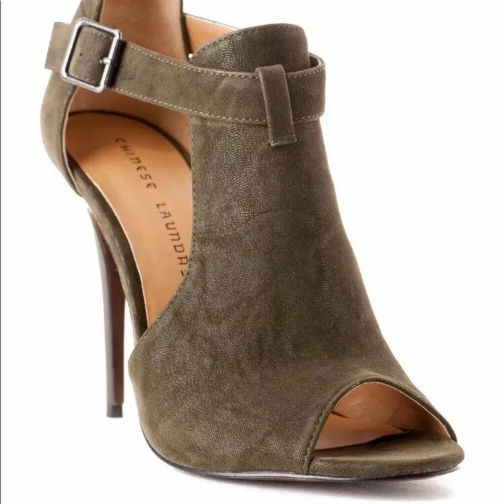Chinese Laundry Olive Jolt Open Toe Sandal 7.5 M NEW MSRP $125